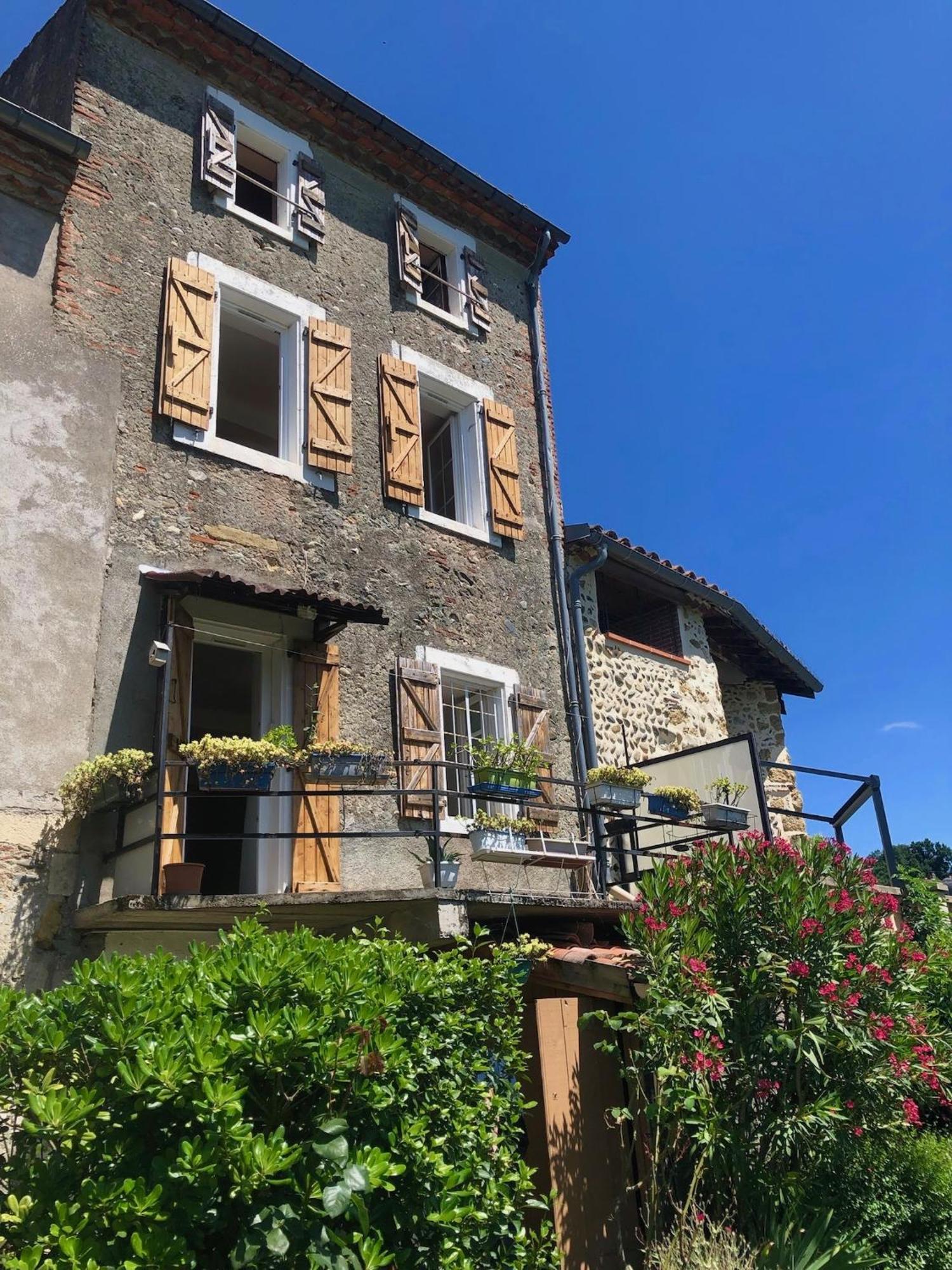 Beautiful Village House Next To Garonne River! Couladere Buitenkant foto